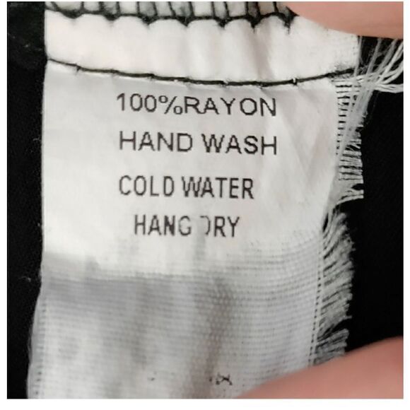 MONORENO V NECK BOHO EMBROIDERED DRESS SHADES OF GRAY SZ M - Picture 10 of 10